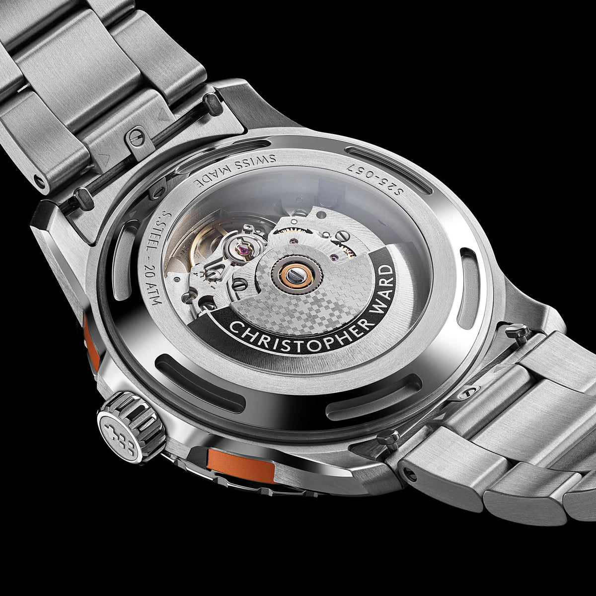 Christopher Ward - C60 Trident Reef 41mm - Tuba Orange