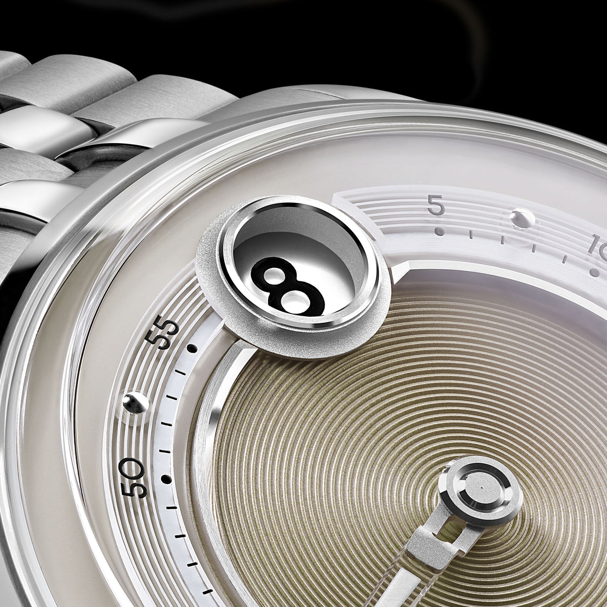 Christopher Ward - C1 Jump Hour Mk V - Dusk Gold