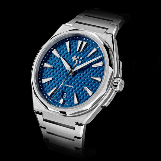 Christopher Ward - The Twelve - Nordic Blue - Steel Bracelet - 40mm