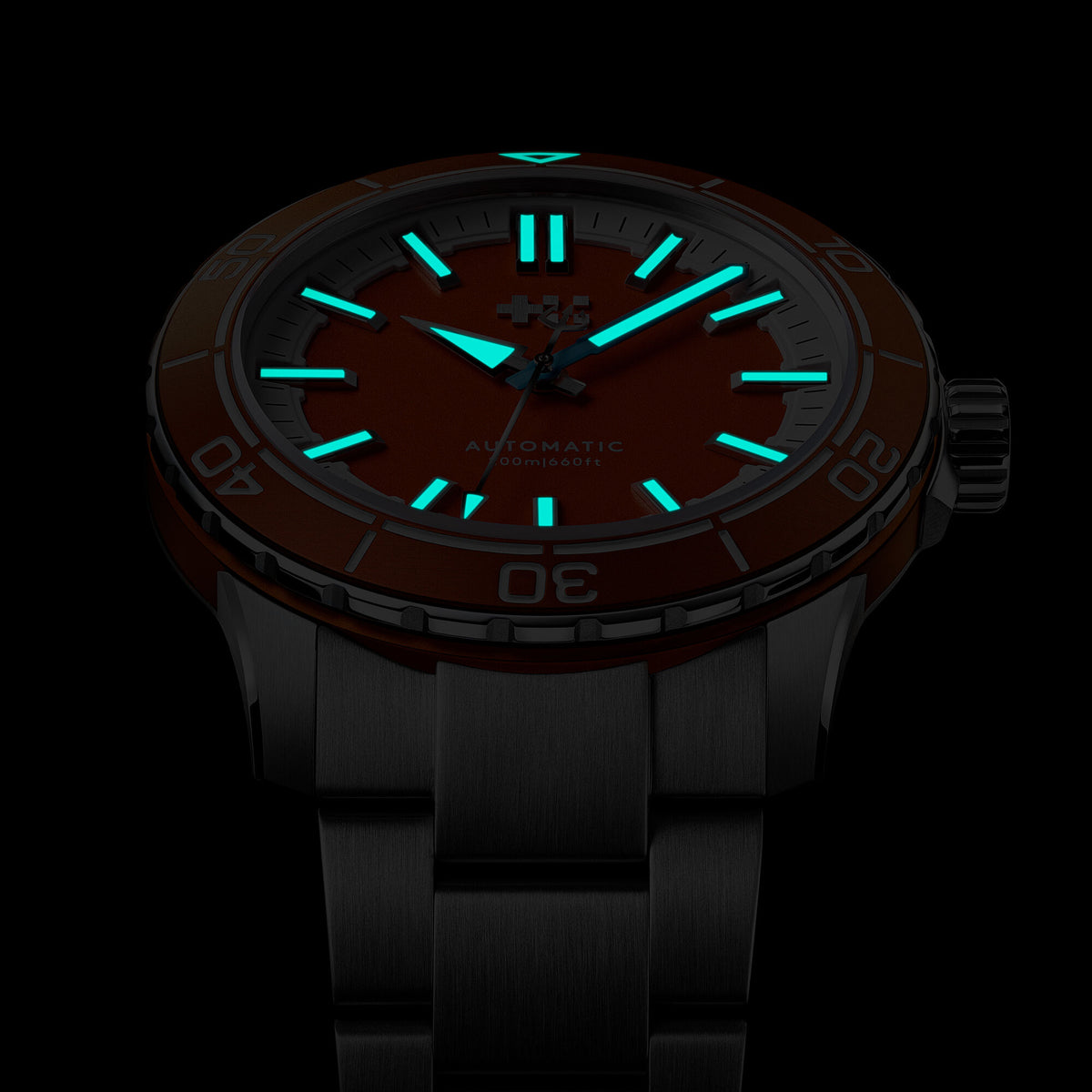 Christopher Ward - C60 Trident Reef 41mm - Tuba Orange