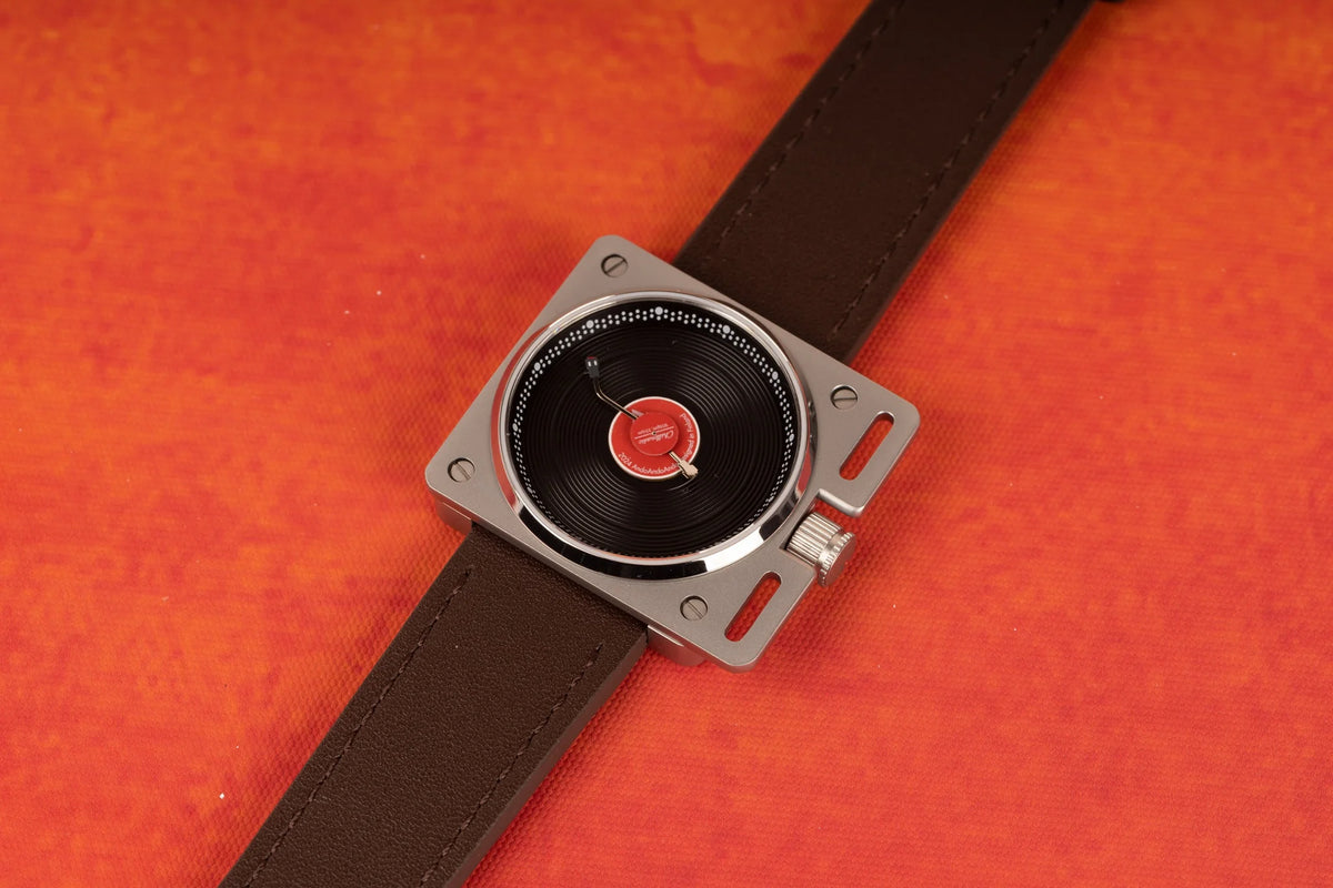 Ando - Vinyl Record Automatic Watch Classic